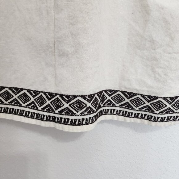 Banana Republic Men's Medium Linen Short Sleeve Button up Shirt - Picture 4 of 4